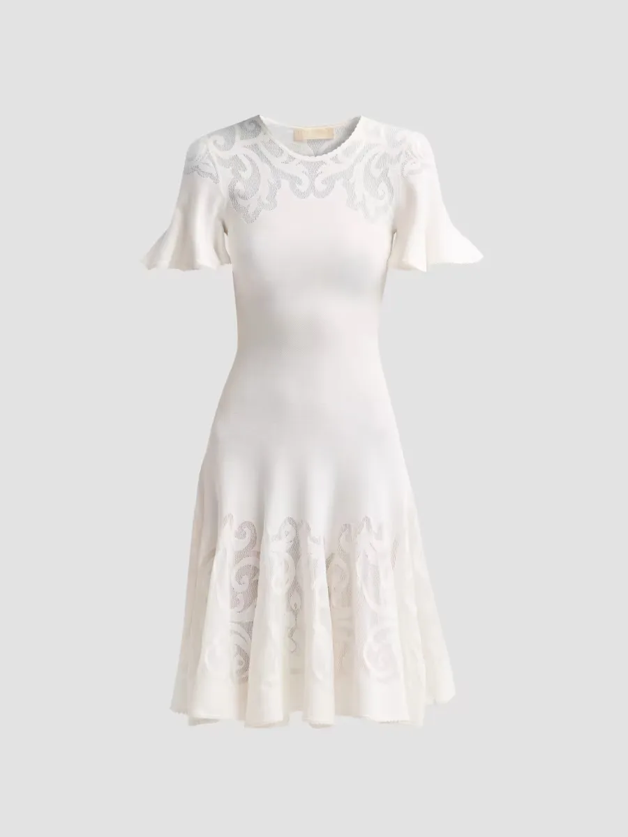 Tahlia Knit Crewneck Dress by Ulla Johnson