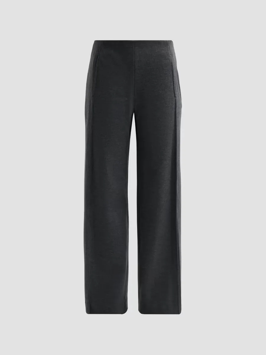 Clean Straight Wool-Blend Pants by Theory