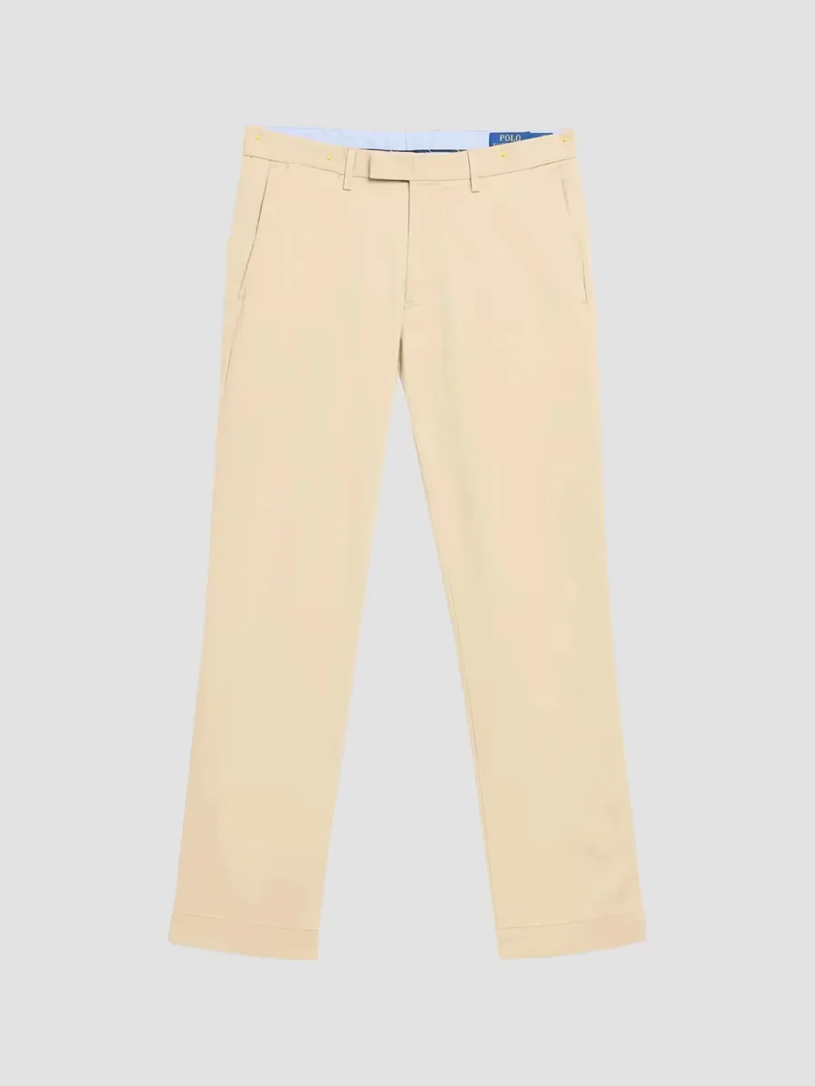 Stretch Twill Straight-Leg Pants by Polo Ralph Lauren