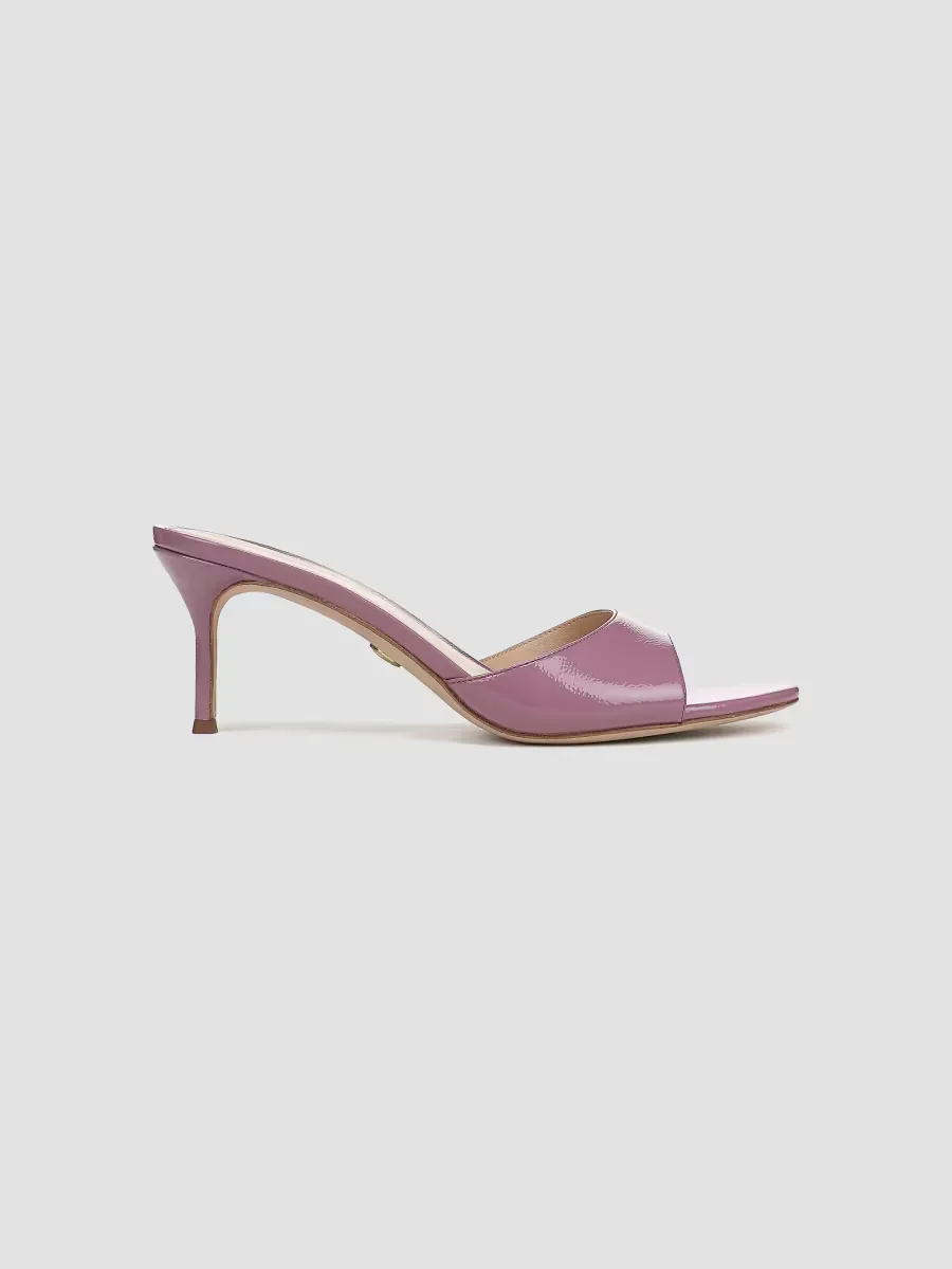 Tia 65MM Patent Leather Mules by Veronica Beard