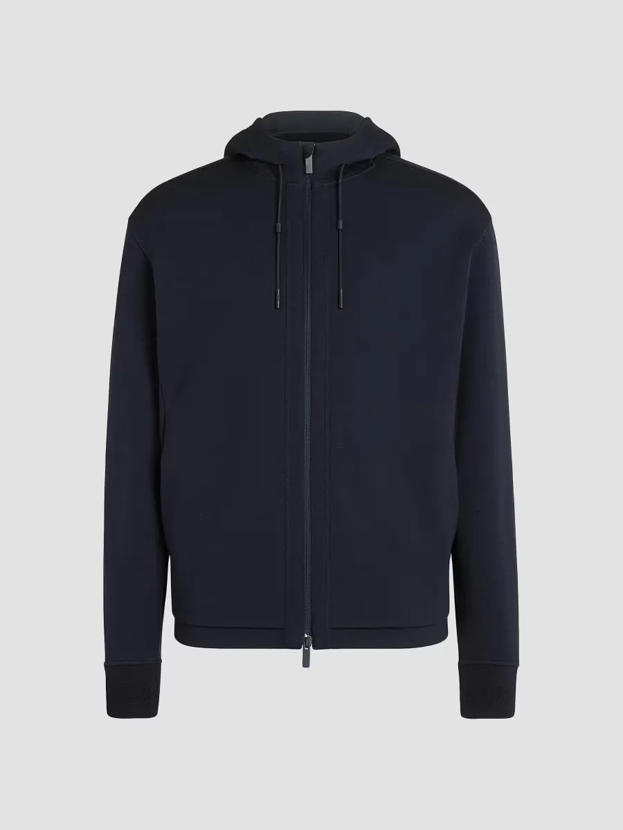 High Performance Wool Blend Hoodie by ZEGNA