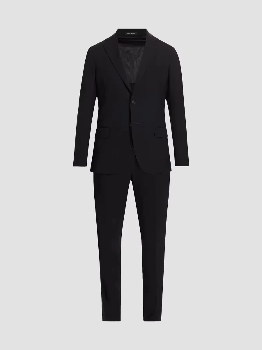 Slim-Fit Wool Single-Breasted Suit by Saks Fifth Avenue