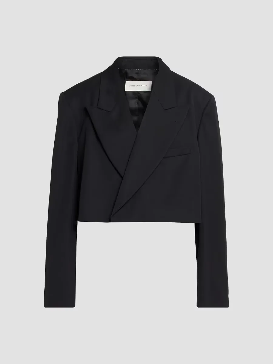 Bosea Wool Gabardine Jacket
