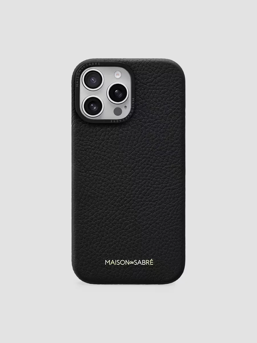 Maison De Sabre Leather Phone Case (iPhone 16 Pro) by Sabre