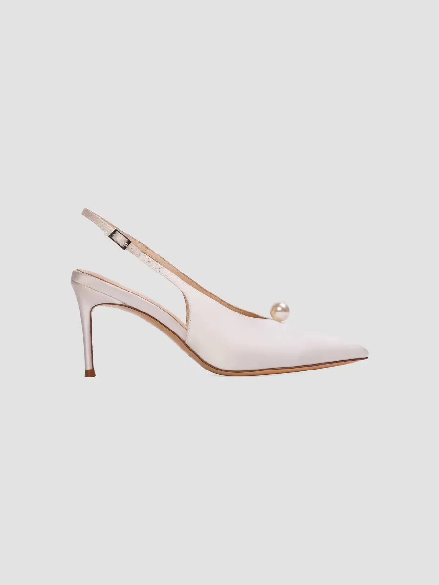 Reina 80MM Satin Pumps