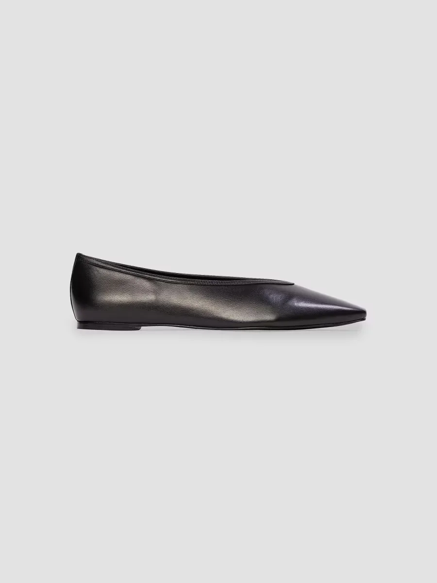 Ayra Leather Ballerinas