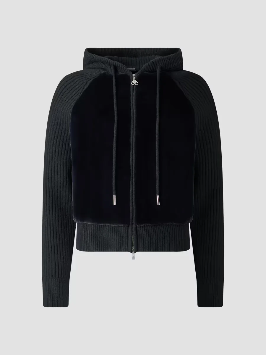 Junction Wool Hooded Sweater by Moose Knuckles