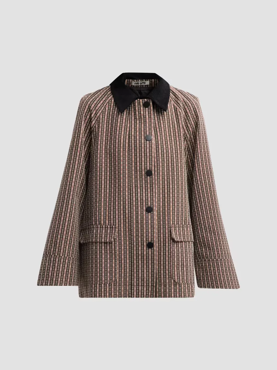 Logan Striped Jacket by Ciao Lucia
