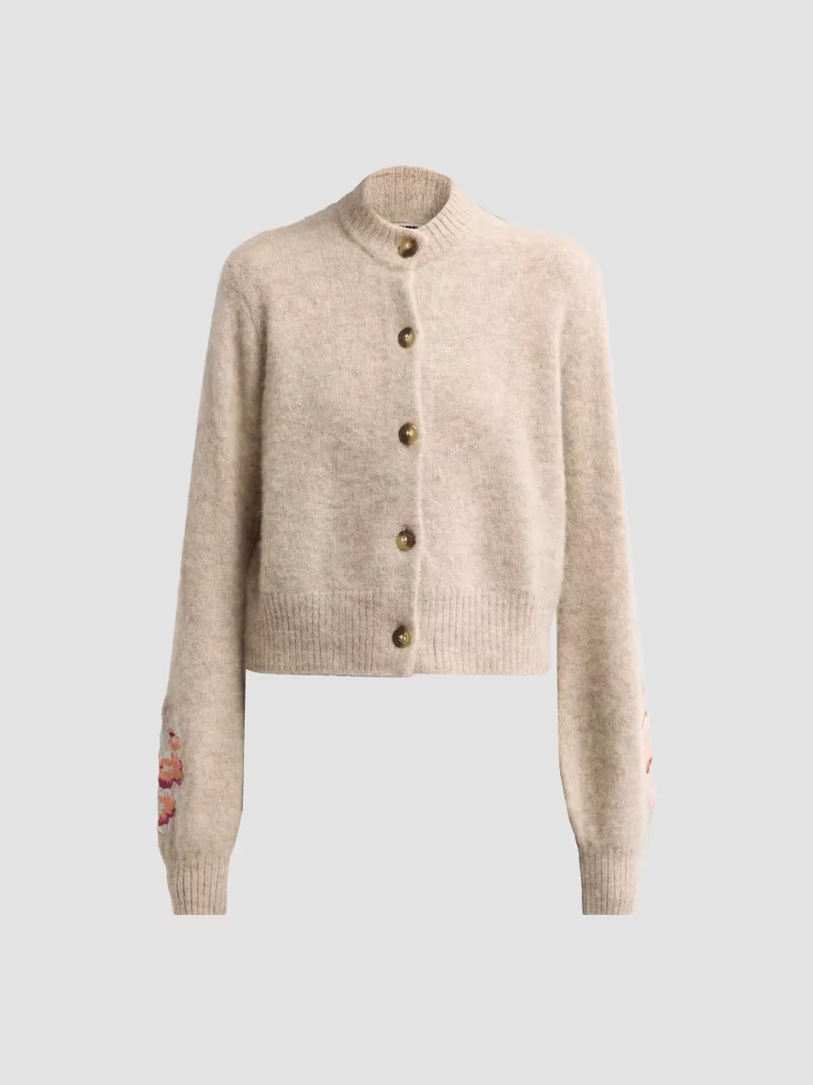 Liane Floral Embroidered Cardigan