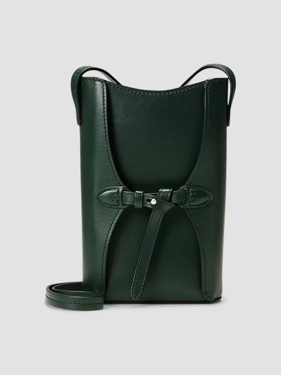 Ralph Lauren Collection Leather Phone Pouch by Ralph Lauren