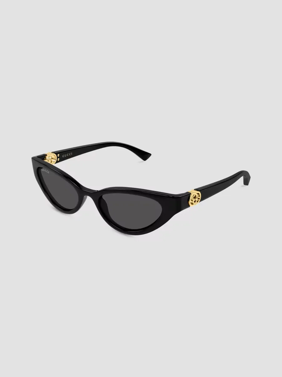 Interlocking G Gg2194S Hailey Cat Eye Sunglasses by Gucci