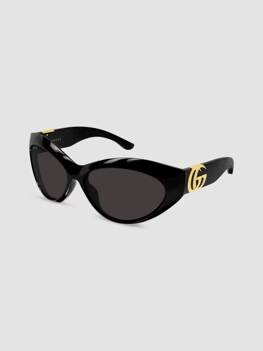Double G Gg2269S Cat Eye Acetate Sunglasses by Gucci