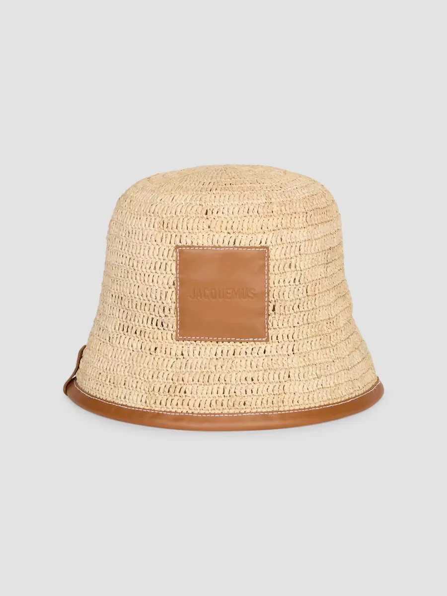 Raffia Bucket Hat by JACQUEMUS