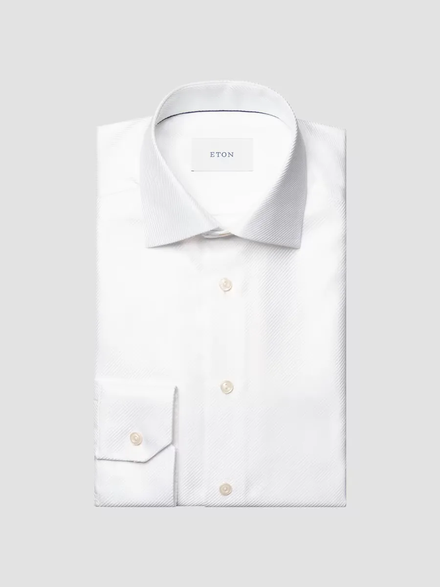 Cotton Twill Shirt by Eton