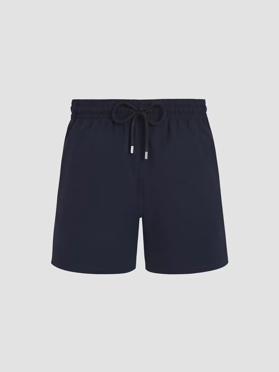 Solid Micro-Perforated Light Swim Shorts by Vilebrequin