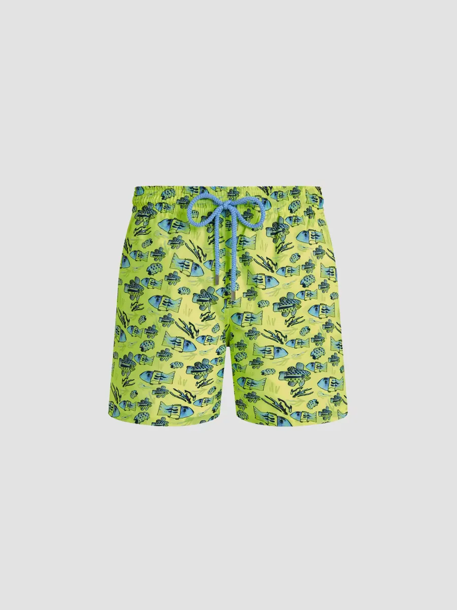 Aquatic Print Swim Shorts by Vilebrequin