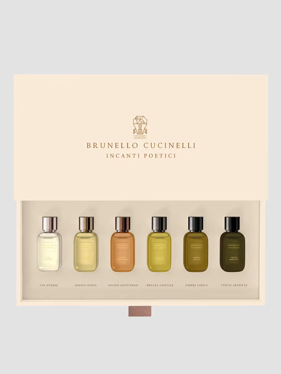 Incanti Poetici 6-Piece Fragrance Set by Brunello Cucinelli