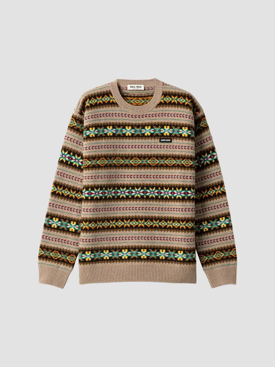 Wool Sweater by Miu Miu