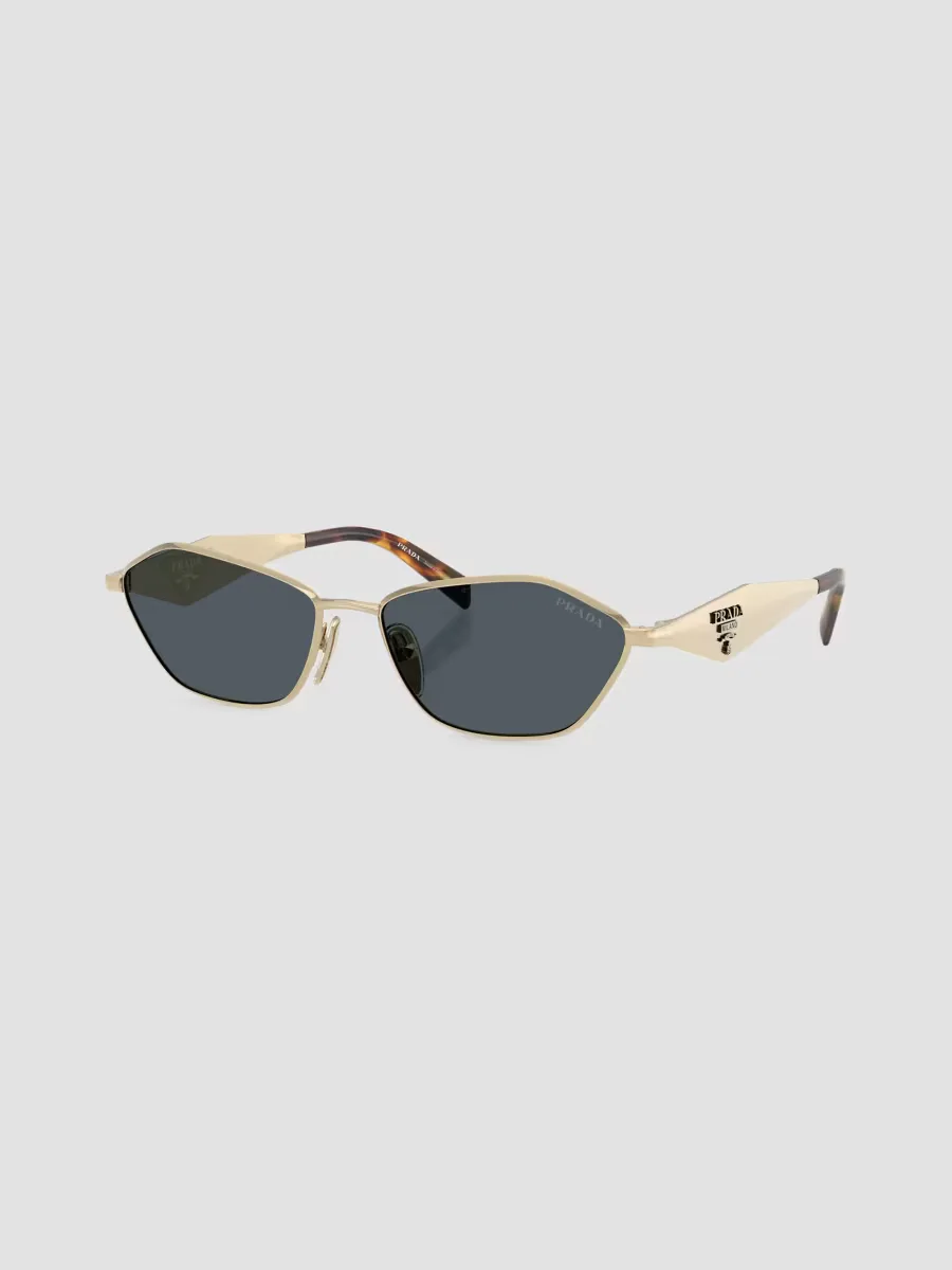 57MM Geometric Sunglasses by Prada