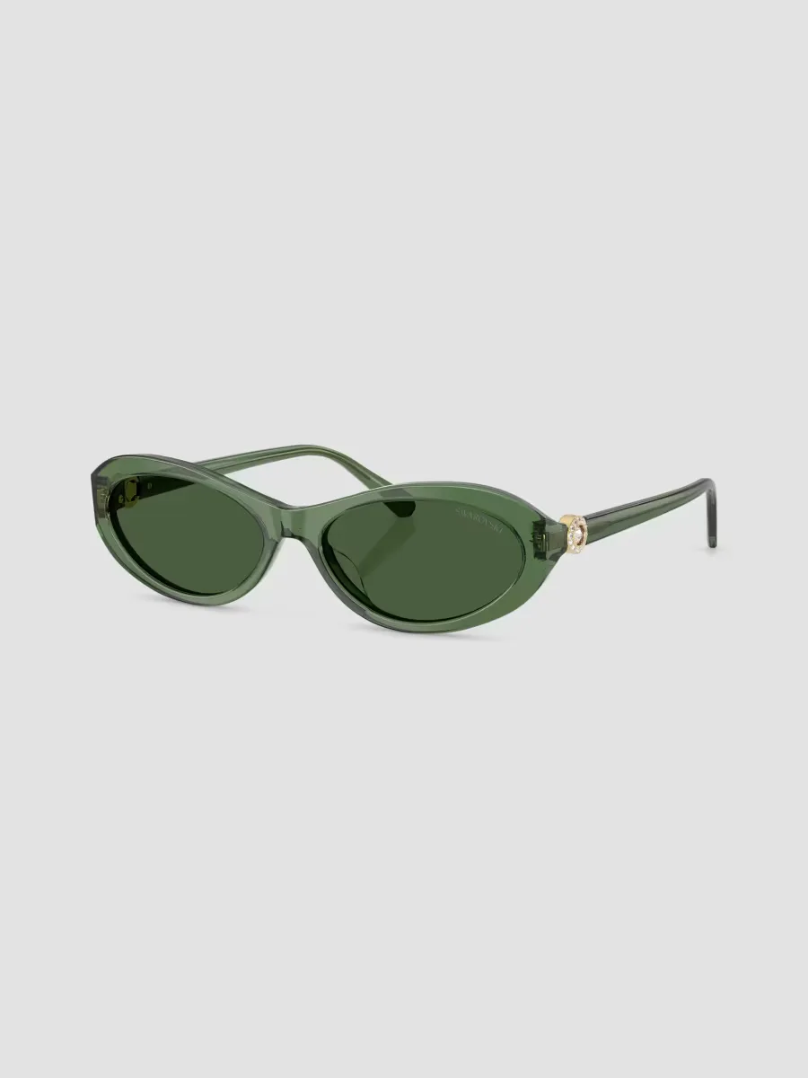 56MM Oval Sunglasses by Swarovski