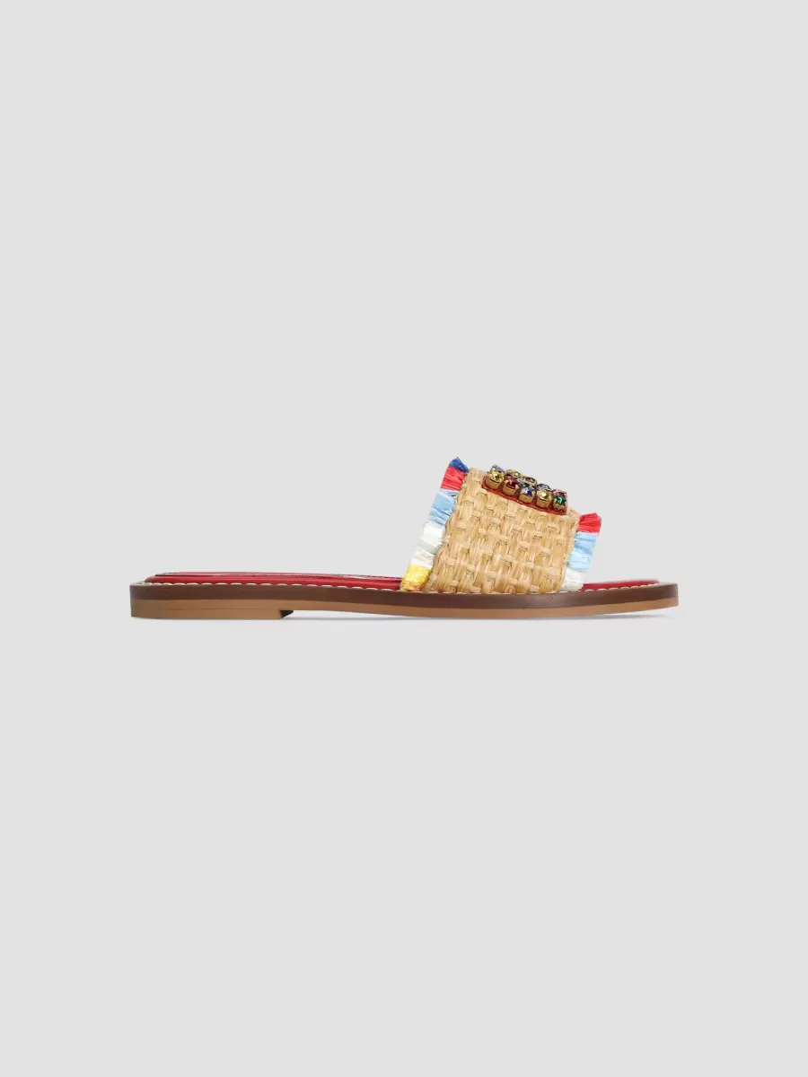 Logo Sandals by Dolce & Gabbana
