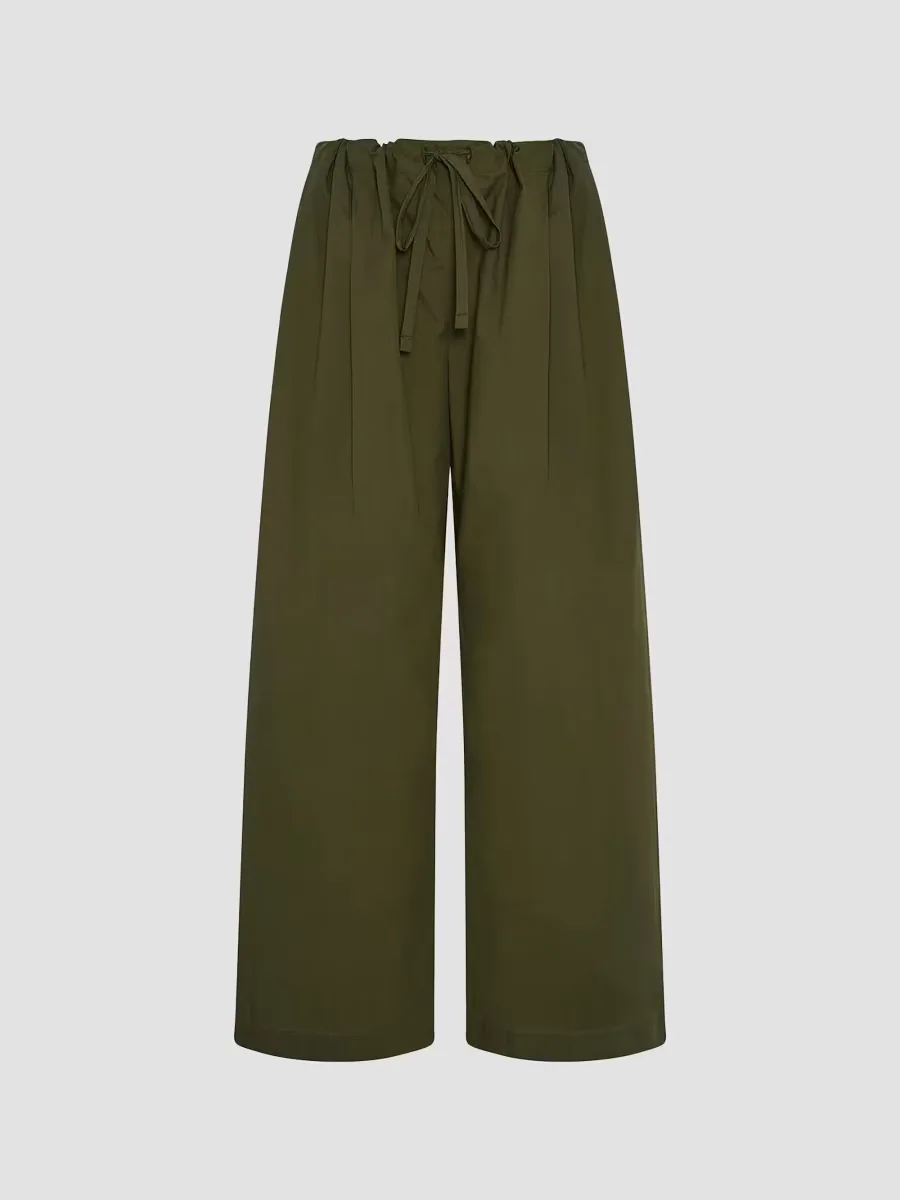 Poplin Drawcord Pants by Another Tomorrow