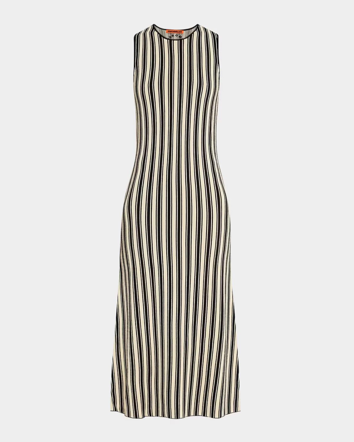 Axon Sleeveless Striped Midi Dress by SIMONMILLER