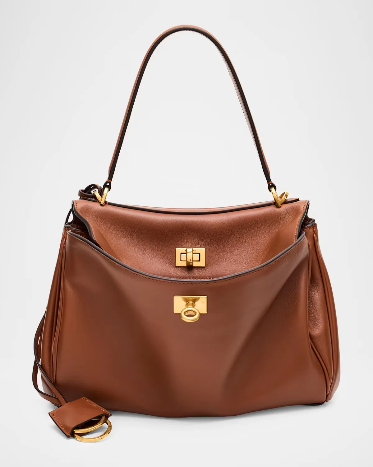 Rodeo Small Leather Tote Bag by Balenciaga