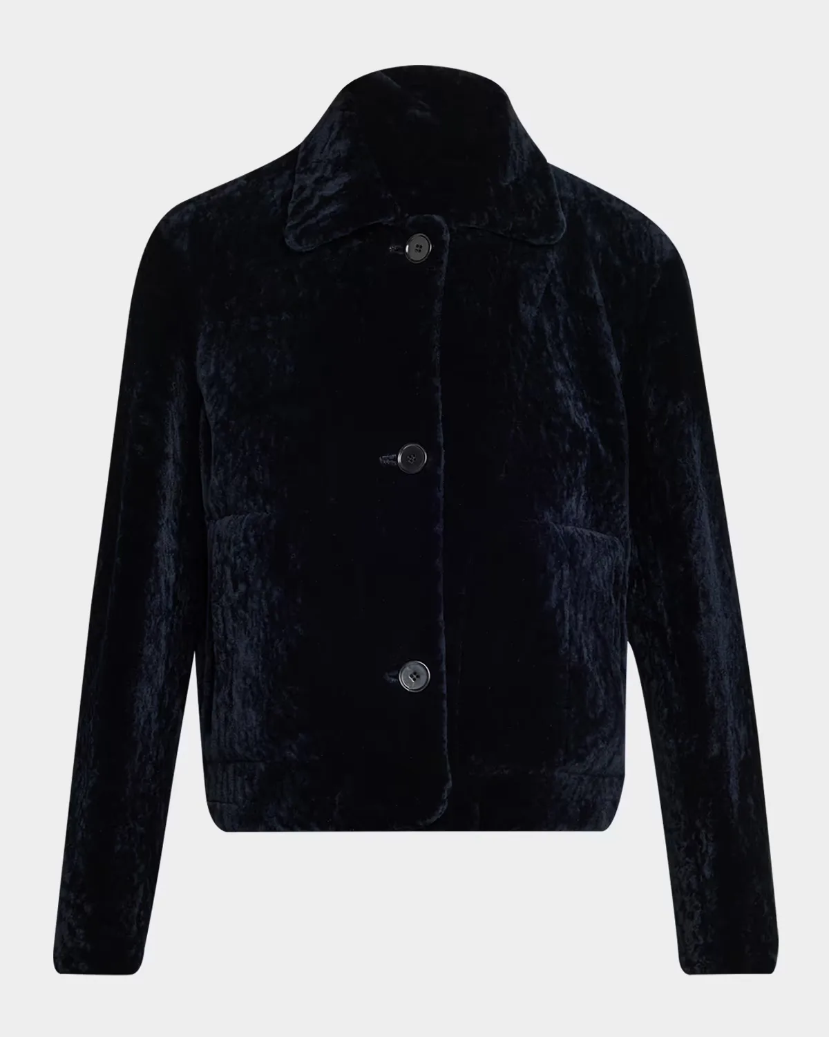 Emy Button-Down Shearling Jacket by Arma