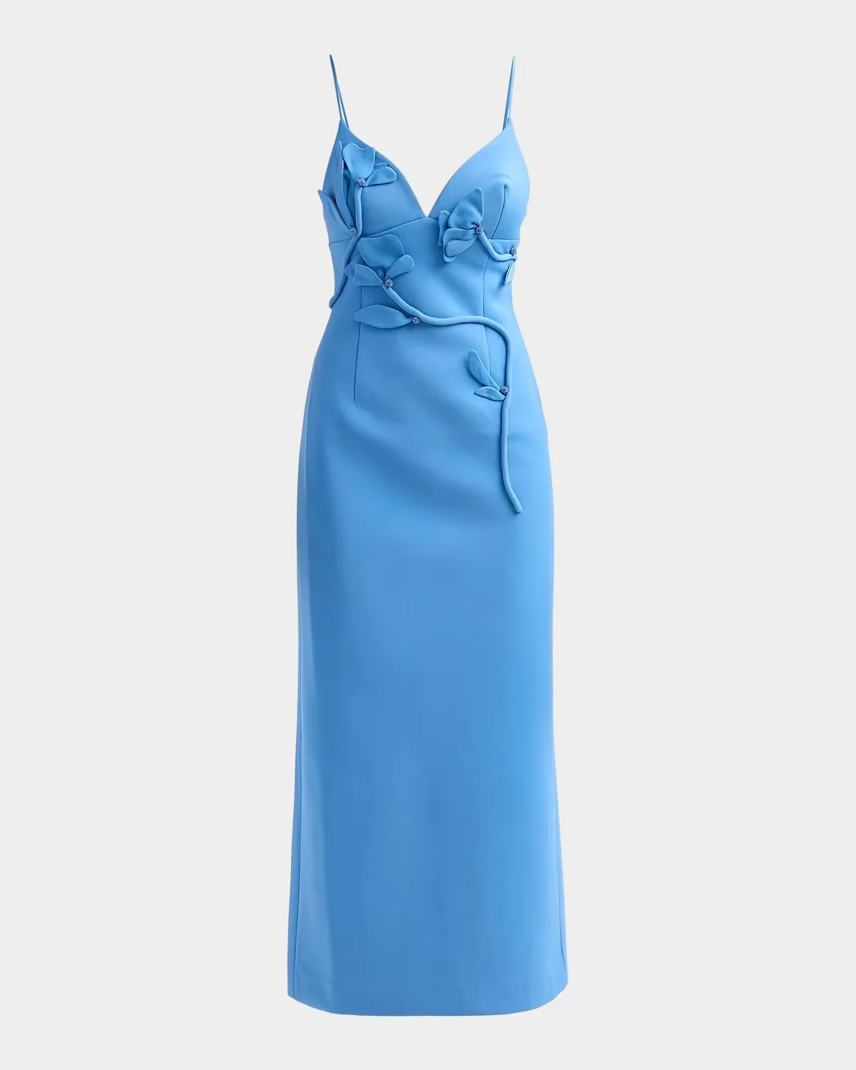 Northwick Floral Appliqué Midi Dress by Acler