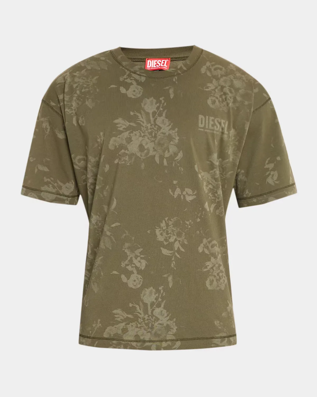 T-Box-Not T Cotton T-Shirt by Diesel
