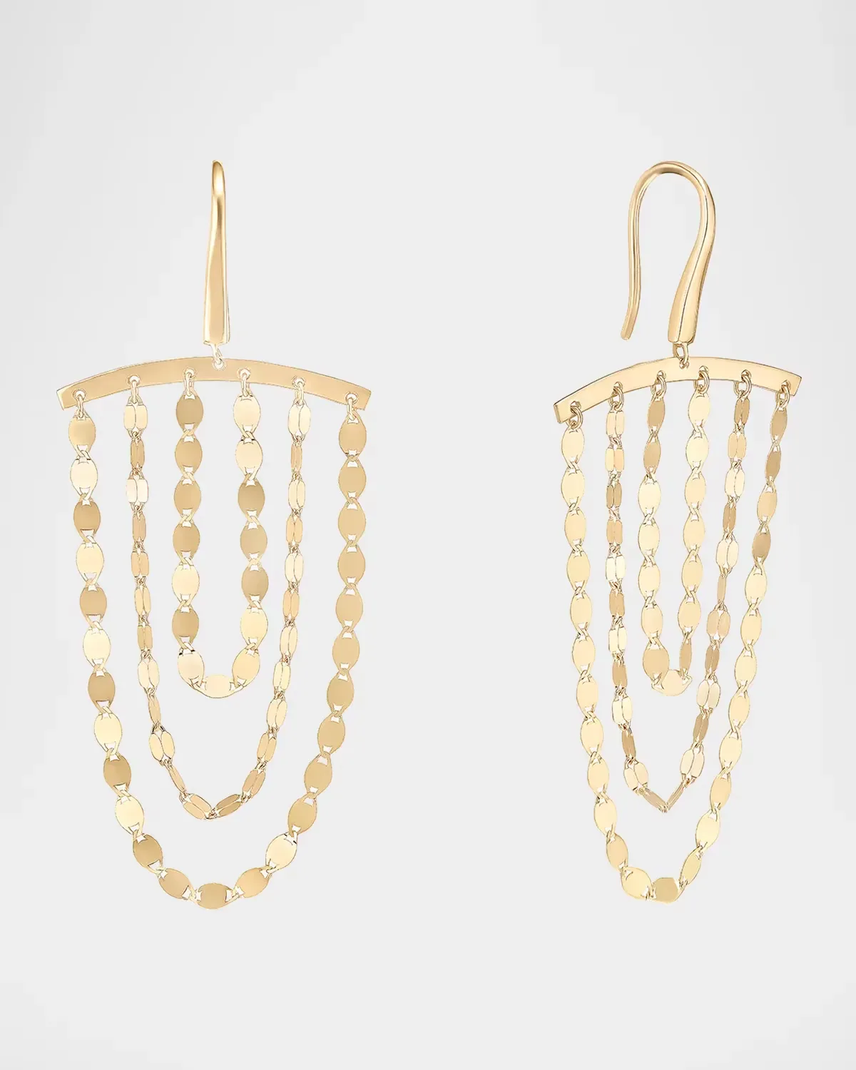 Blake Cascade 14K Yellow Gold Chain Drop Earrings by Lana