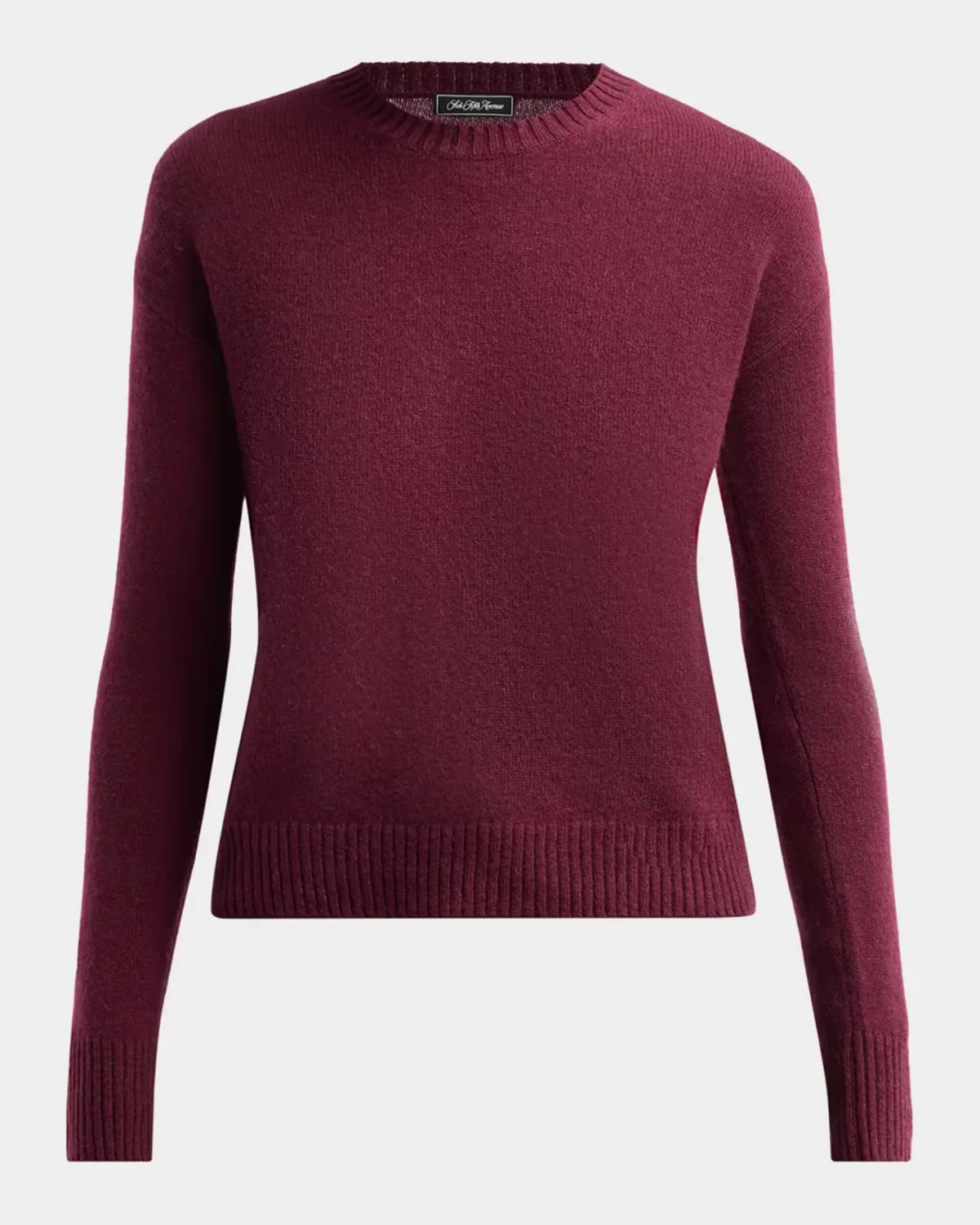 Basic Cashmere Easy Crewneck Sweater by Neiman Marcus