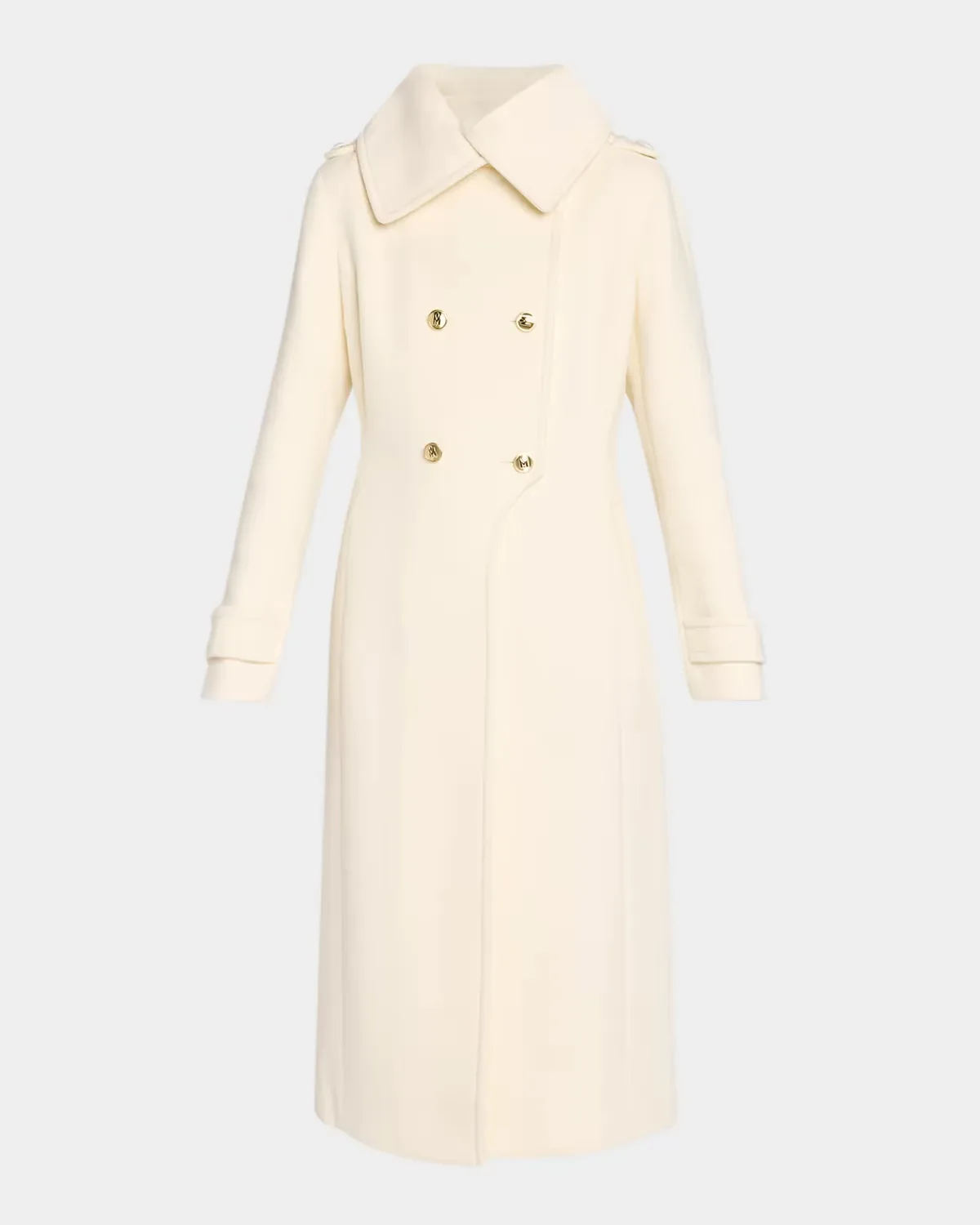 Elodie Double-Breasted Wool Coat