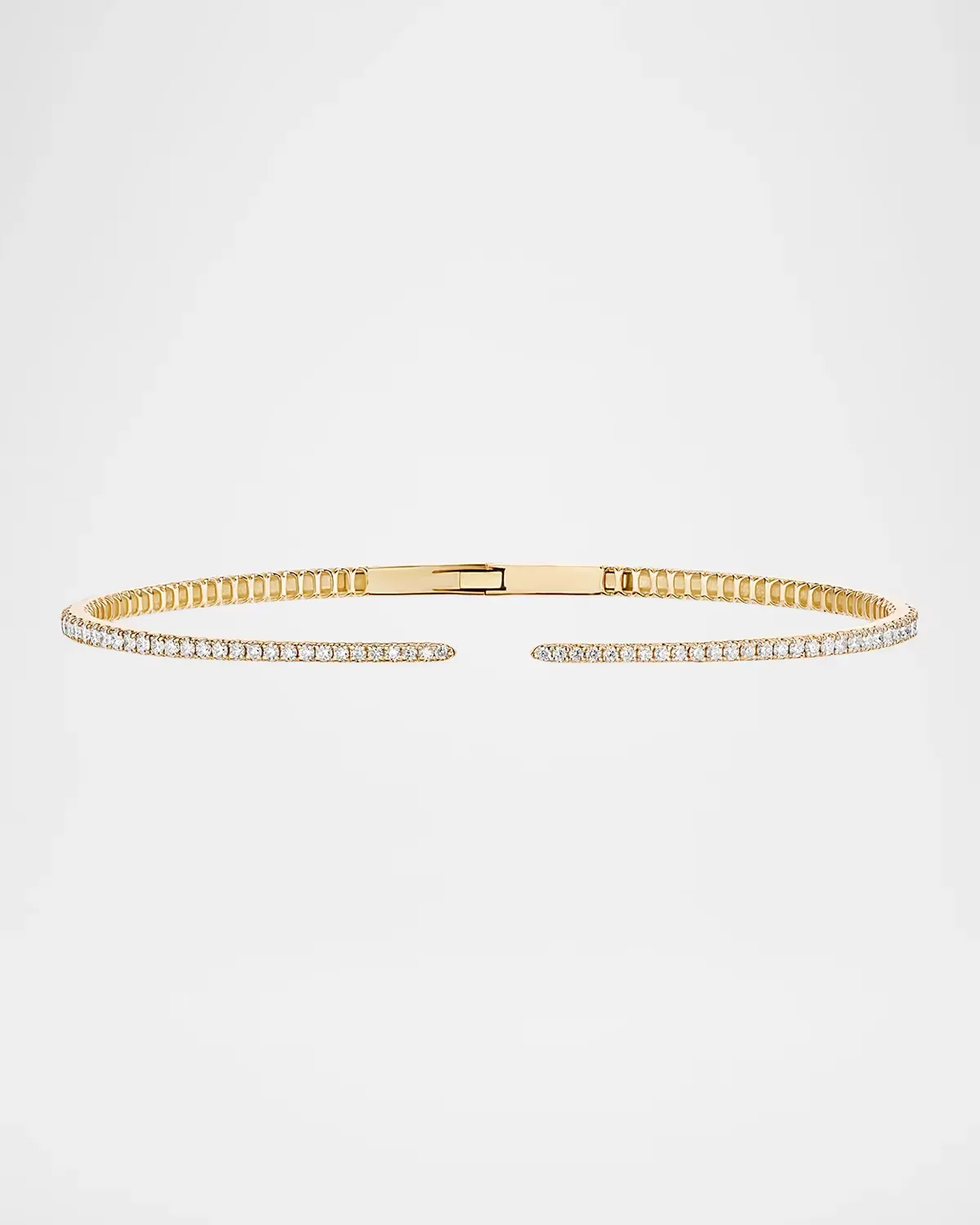 14K Yellow Gold & 0.67 TCW Diamond Cuff