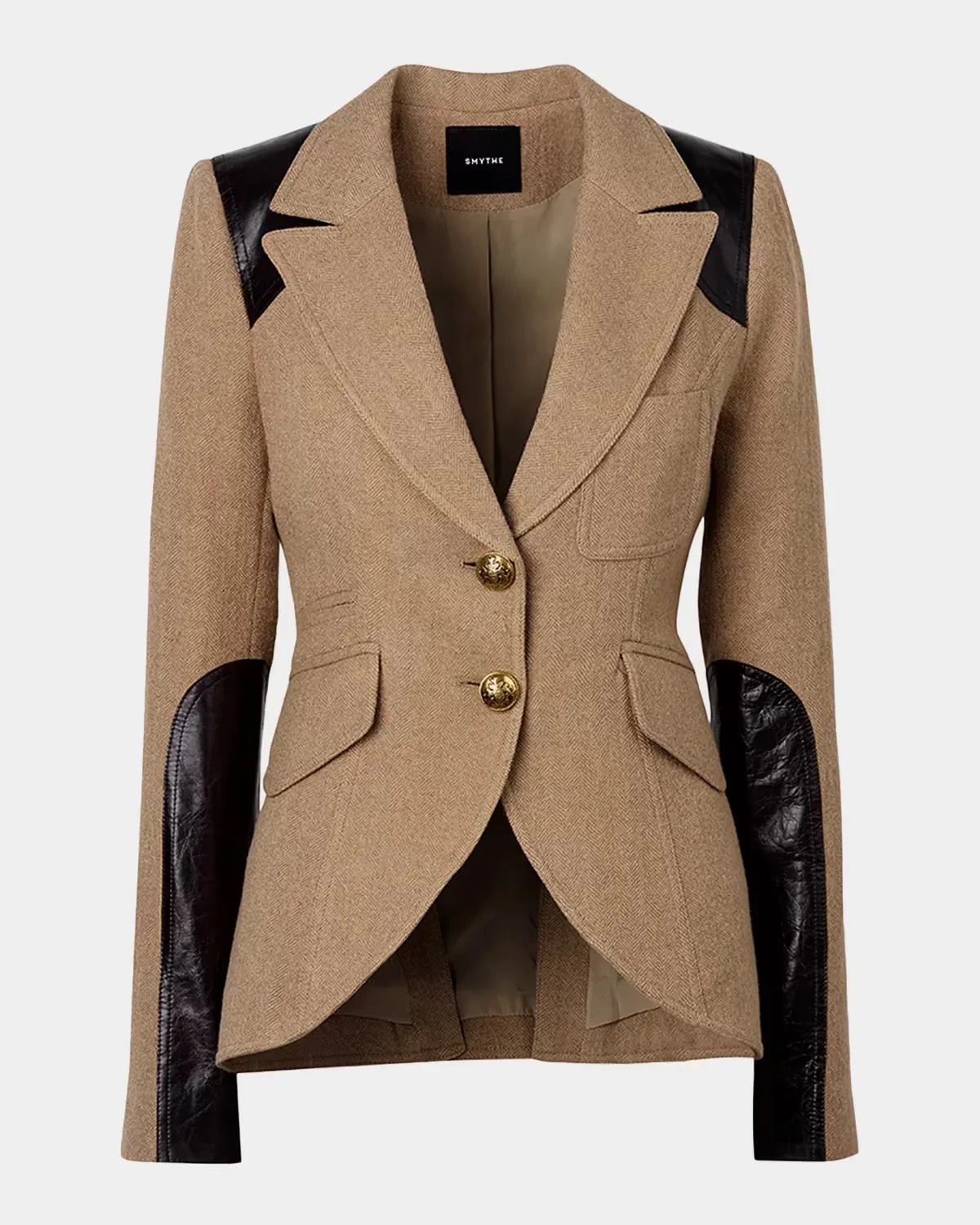 Linen-Virgin Wool Equestrian Blazer by Smythe
