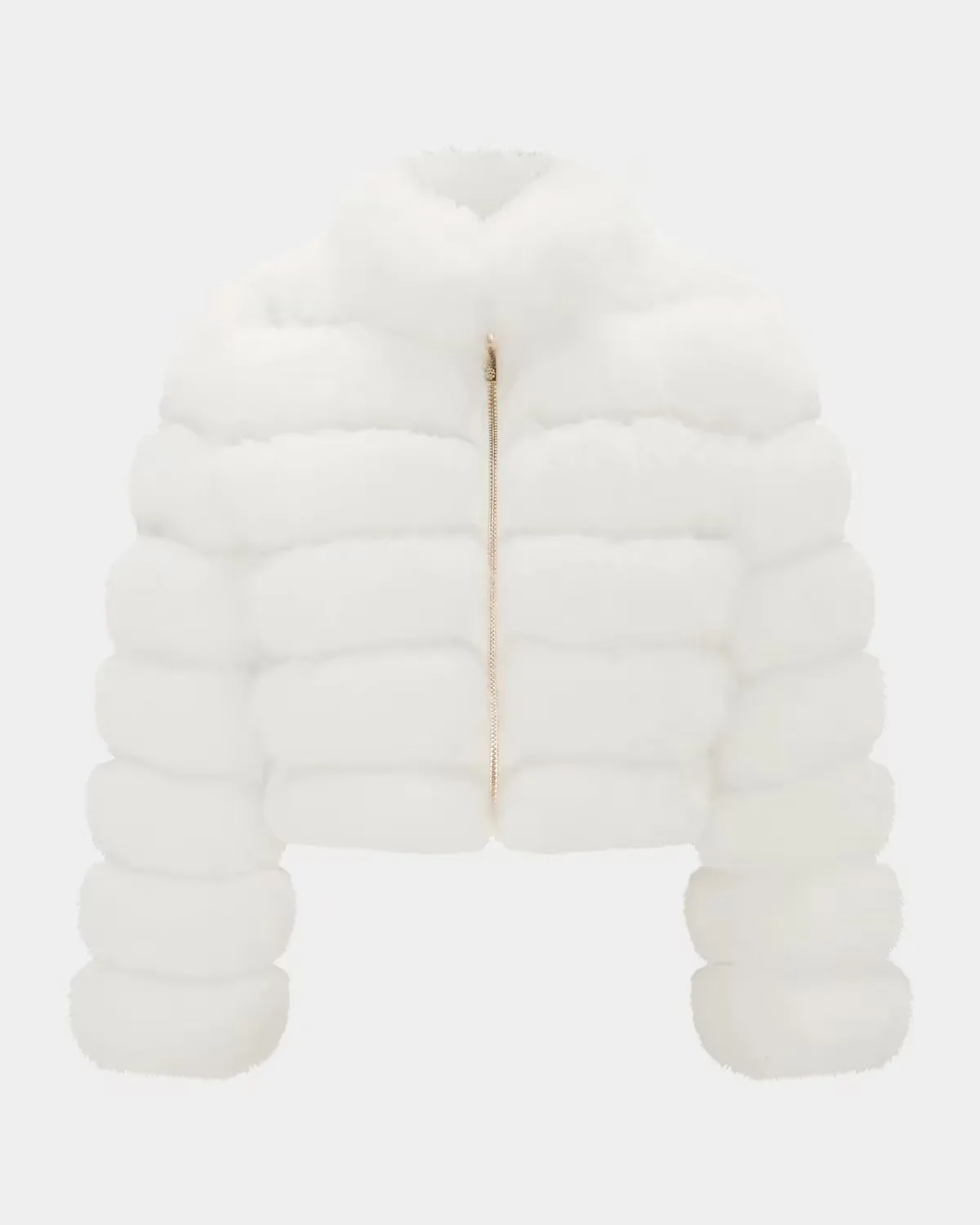 Reversible Faux-Fur Zip Jacket by Gorski