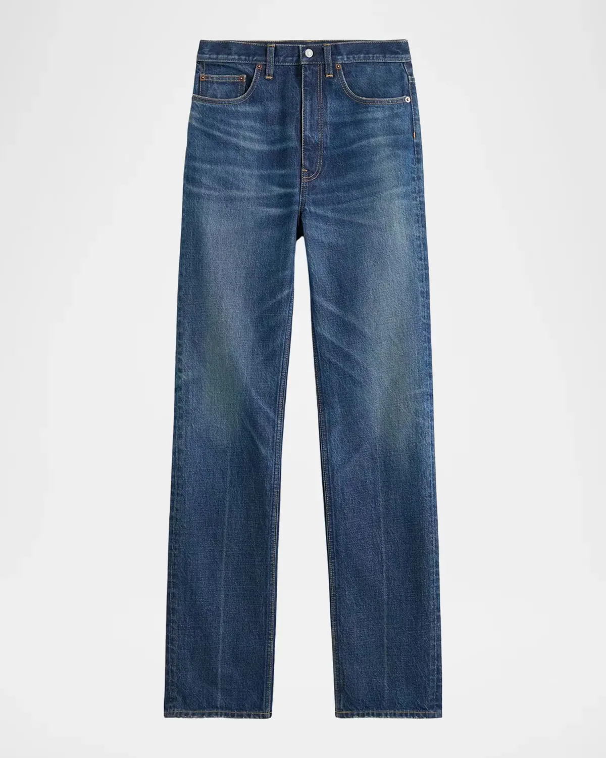 Classic Slim Straight-Leg Jeans by Totême