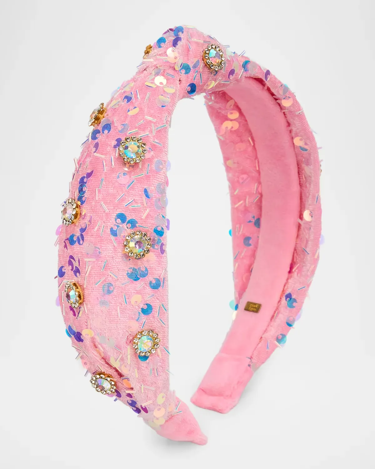 Sequin Knotted Headband by Bari Lynn