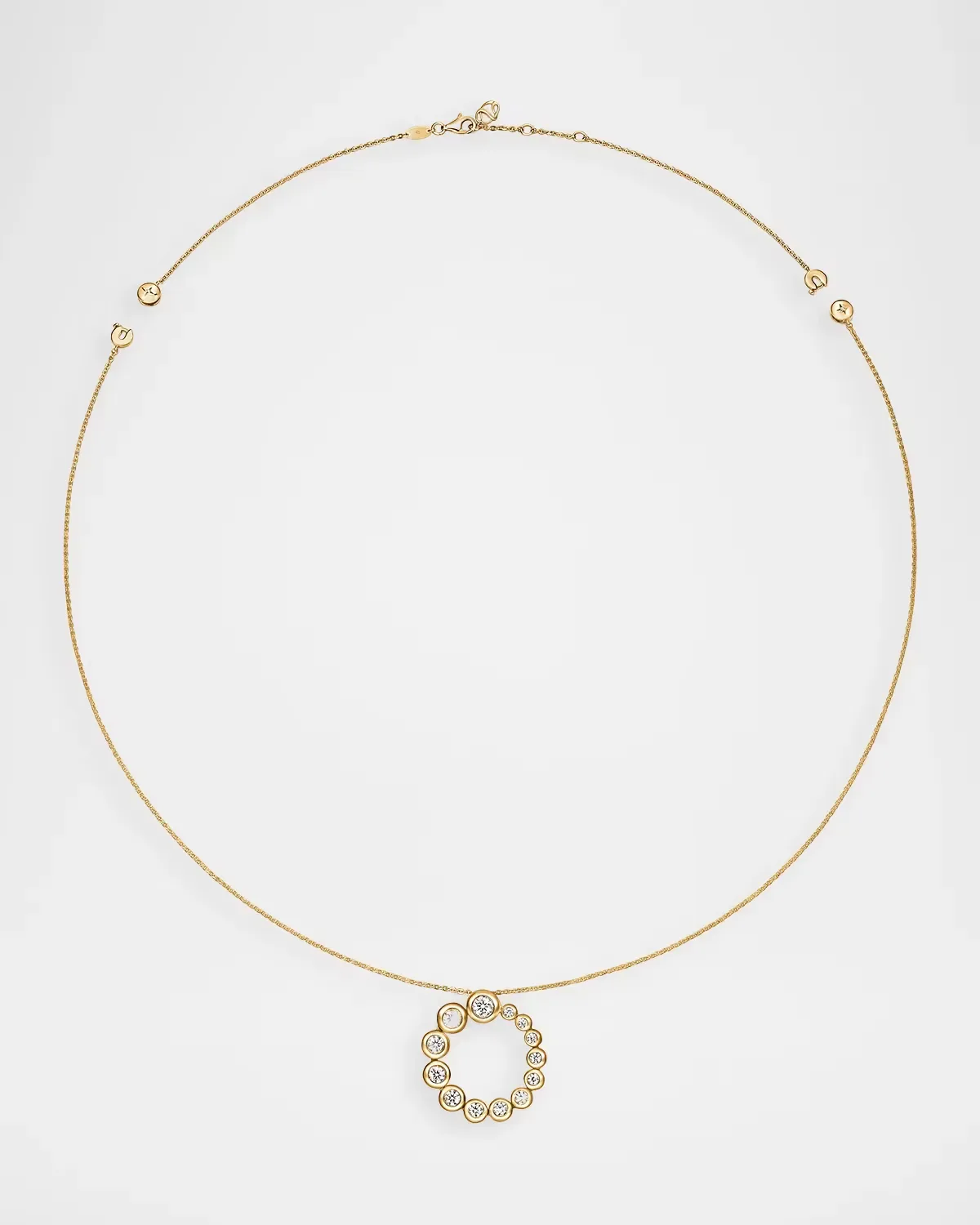 DREAM Circle Convertible Pendant Necklace by fire