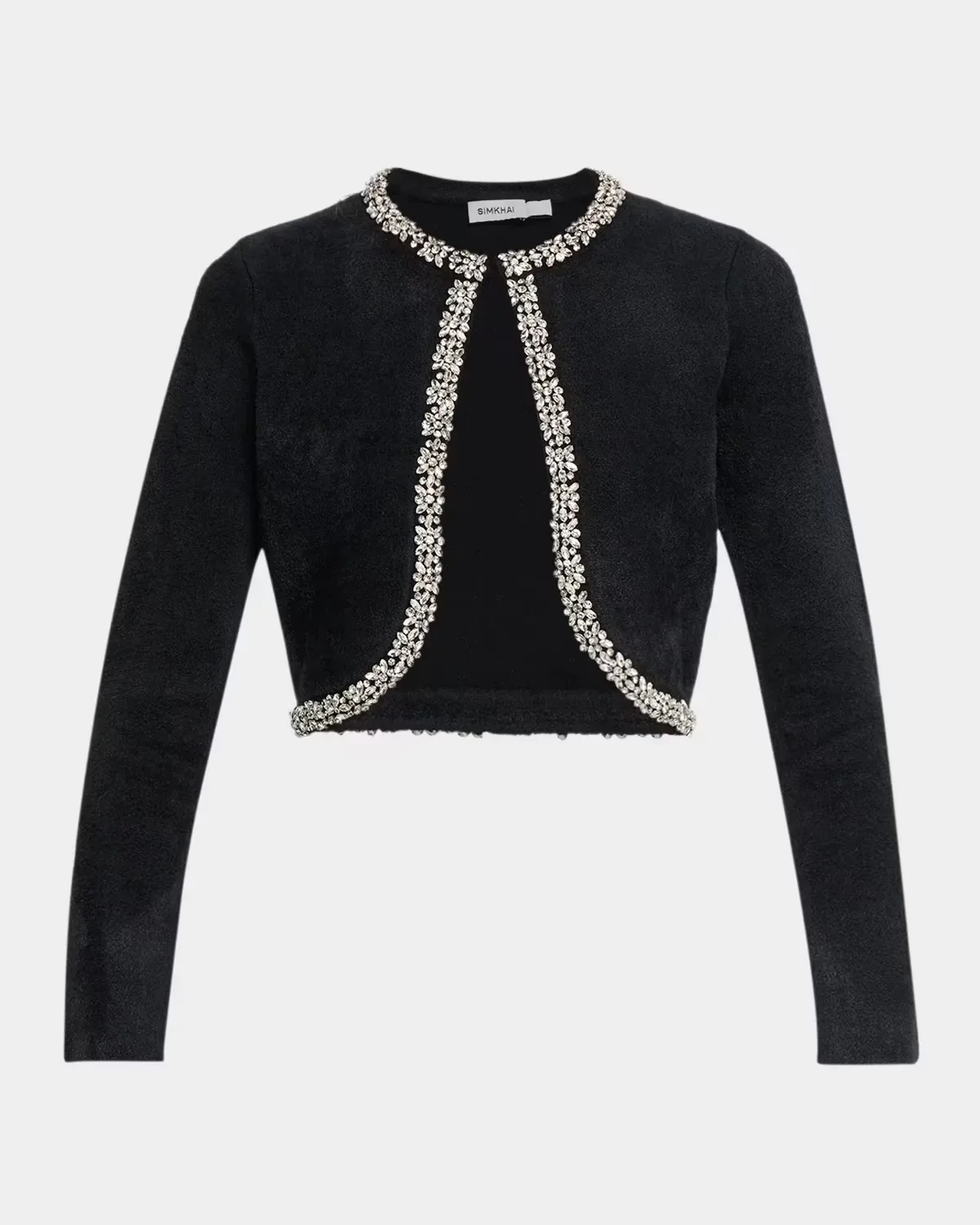 Mika Embellished Cropped Jacket by SIMKHAI