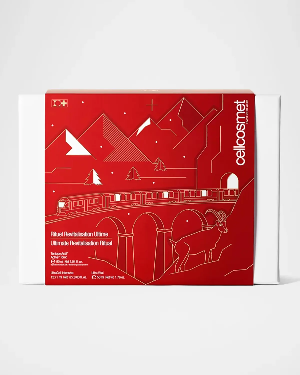 Ultimate Revitalisation Ritual Three-Piece Skincare Set by Cellcosmet
