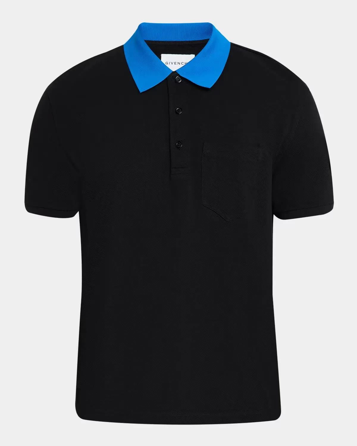 Short-Sleeved Cotton Piqué Polo Shirt by GIVENCHY