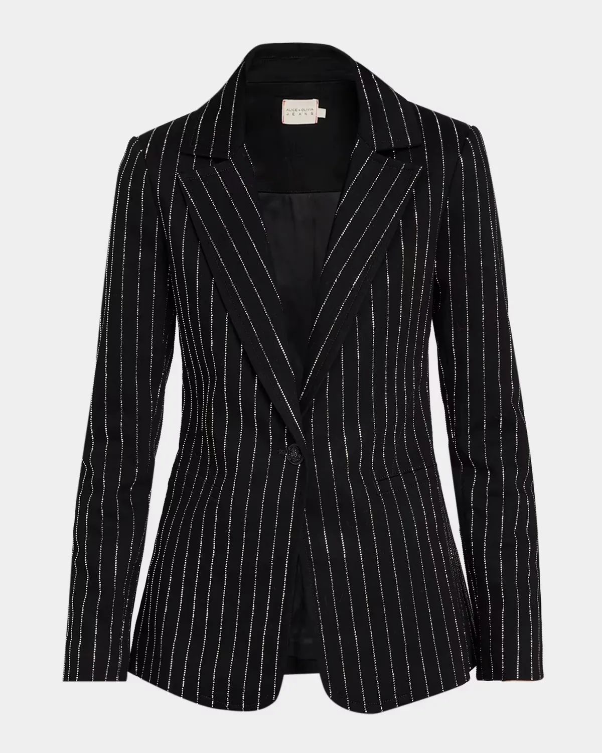 Macey Embellished Single-Breasted Blazer by Alice + Olivia