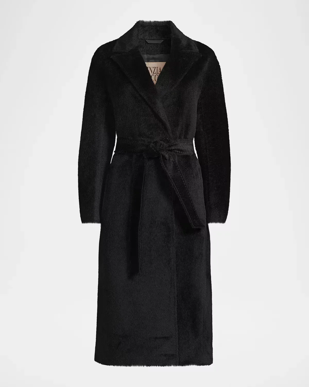 Pressed Alpaca-Blend Wrap Jacket by Cinzia Rocca