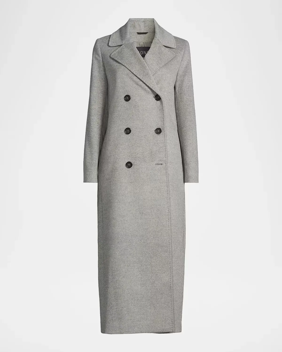 Icons Wool-Cashmere Double-Breasted Coat