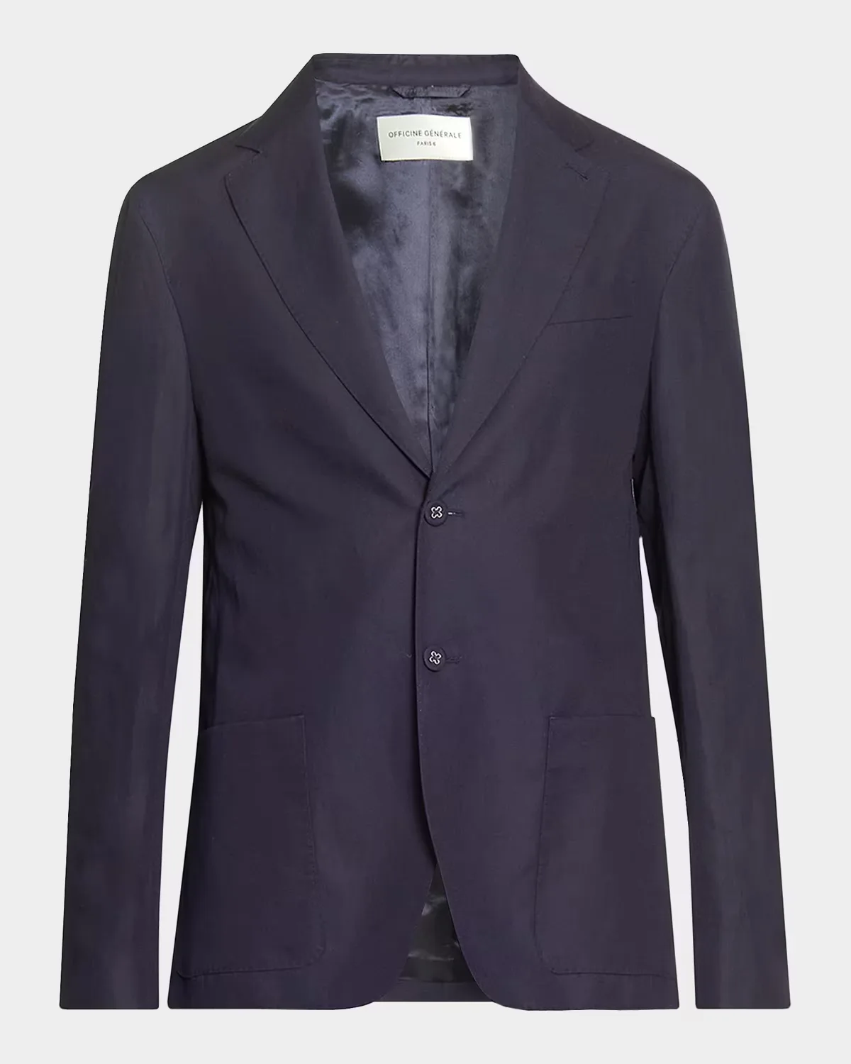 Michel Piedye Single-Breasted Blazer by Officine Gnrale
