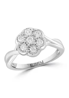 1/3 ct. t.w. Diamond Ring in Sterling Silver by Effy