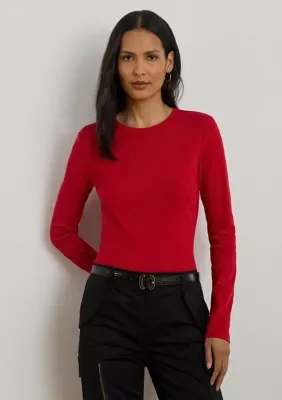 Lauren Ralph Lauren Stretch Long-Sleeve Tee by Ralph Lauren