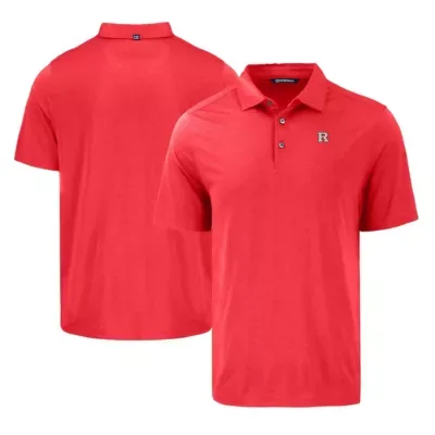 Cutter & Buck Rutgers Scarlet Knights NCAA Coastline Epic Comfort Eco Recycled Polo by Cutter & Buck